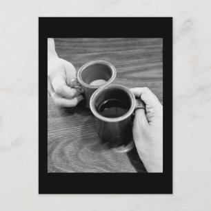 Ayons une carte postale café