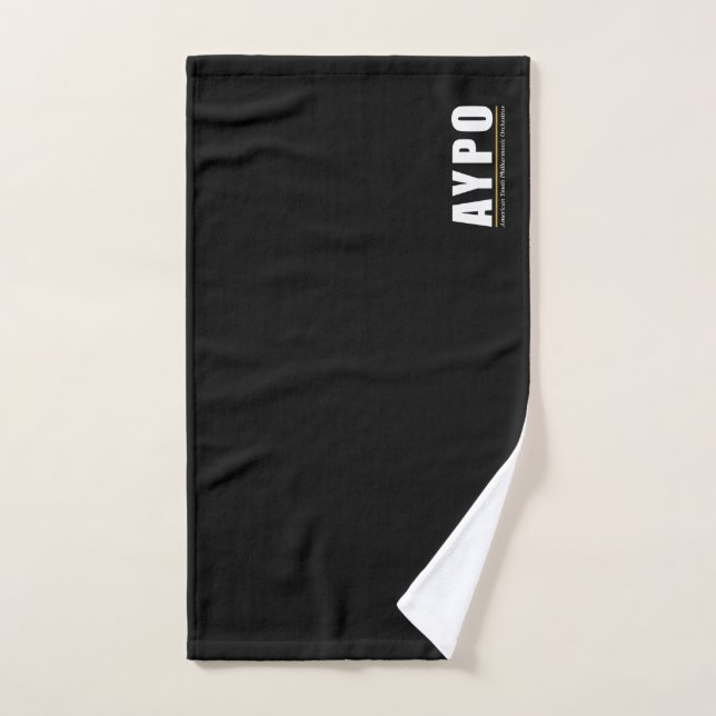 AYPO Handtuch (schwarz) (Handtuch)
