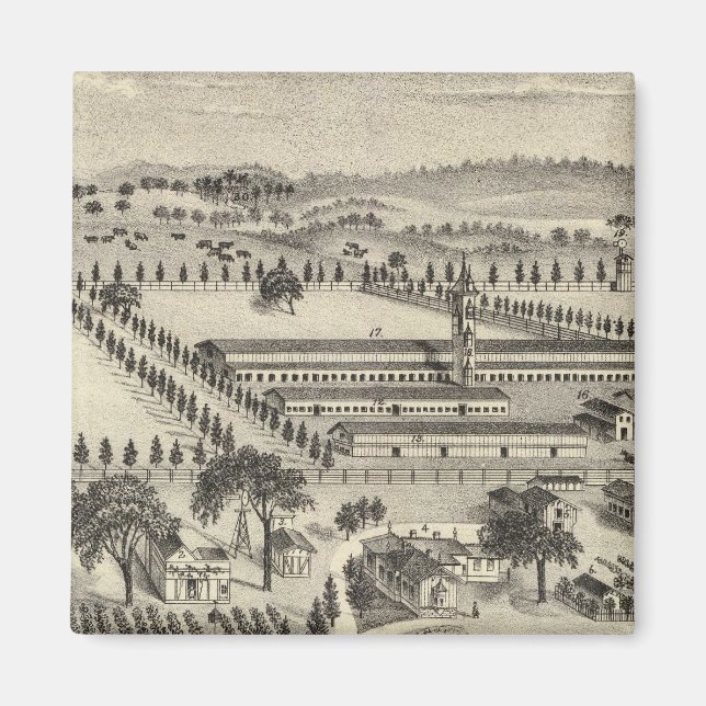 Ayrshire Farm Magnet (Vorne)