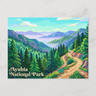 Ayubia-Nationalpark Pakistan Postkarte