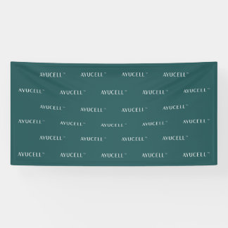 Ayucell 4x8 Schritt- und Wiederholungsbanner - Grü Banner