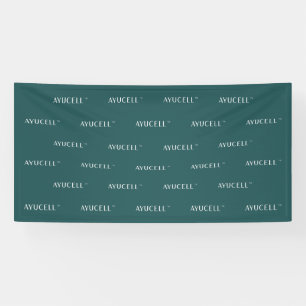 Ayucell 4x8 Step und Repeat Banner - grün
