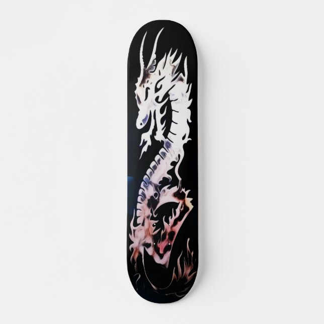 Ayumi Chaos Dragon Metallic Deck Skateboard (Vorne)