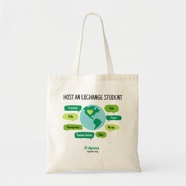 Ayusa héberge un Sac fourre-tout étudiant Exchange (Devant)