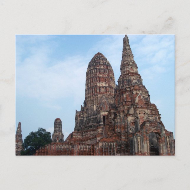 Ayutthaya Postkarte (Vorderseite)