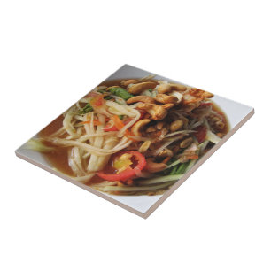 Ayutthaya Spicy Papaya Salad [Som Tam] mit Cashew Fliese
