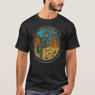 Az Arizona Grand Canyon Kaktus Staat Freiluft Akti T-Shirt
