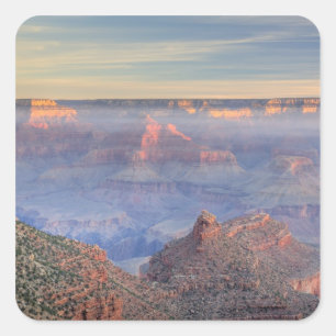 AZ, Arizona, Grand Canyon National Park, Süd 6 Quadratischer Aufkleber