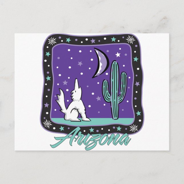 AZ-Coyote Postkarte (Vorderseite)