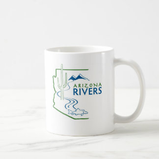 AZ Fluss-Logo, gerade weil Sie sie nicht sehen Kaffeetasse