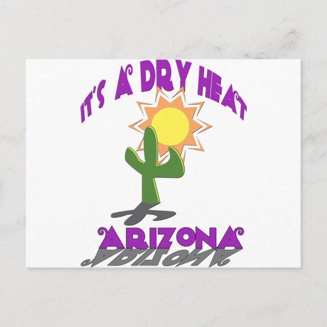 AZ-It is a Dry Heat Postkarte (Vorderseite)