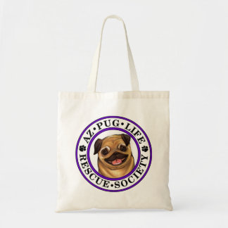 AZ Mops-Leben-Tasche mit Singlelogo Tragetasche