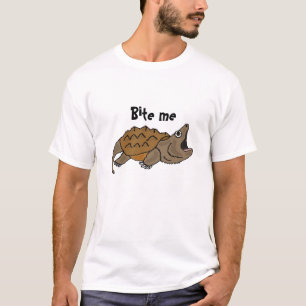 AZ- mordez-moi T-shirt de tortue de rupture