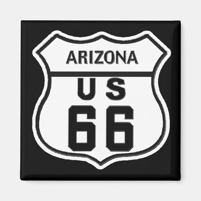 AZ US ROUTE 66_ MAGNET (Vorne)
