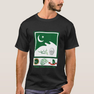 Azadi Mubarak feiert Pakistans Unabhängigkeit T-Shirt