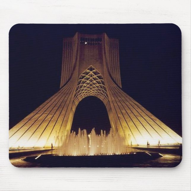 Azadi Quadrat Mousepad (Vorne)