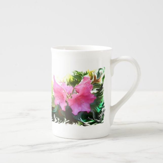 Azalea Blume Prozellantasse (Rechts)