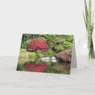 Azalea Garden Reflektionen Weinkarte Karte