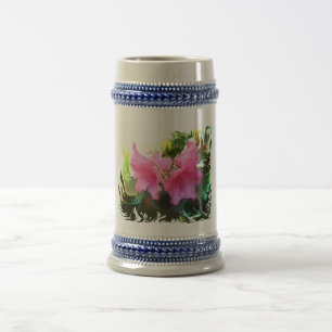 Azalee Blume Bierglas