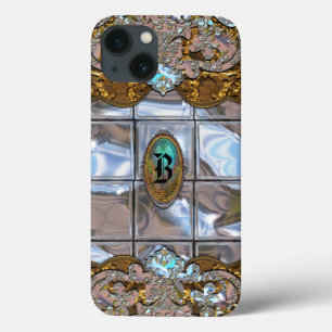 Azapothic Girly Gleemer Protected Monogram Case-Mate iPhone Hülle