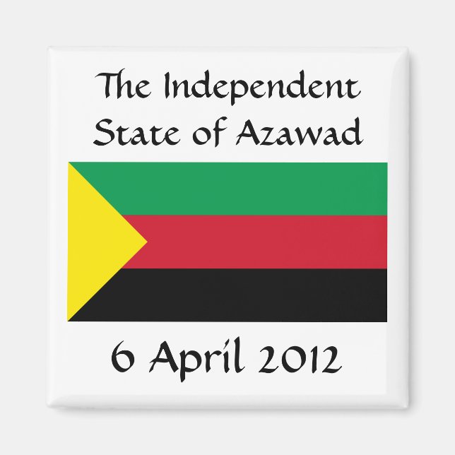 Azawad Flag Magnet (Vorne)