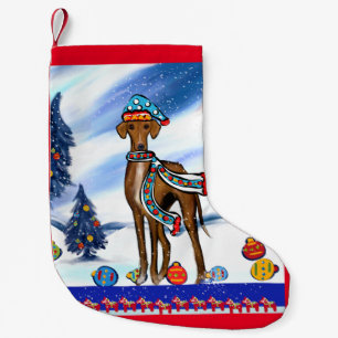 AZAWAKH KLEINER WEIHNACHTSSTRUMPF