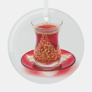 Azerbaijani tea ornament aus glas