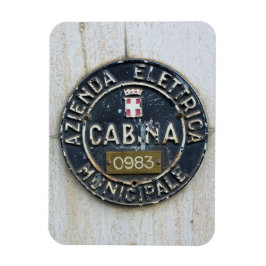 Azienda Electrica Municipale Cabina - Milano, Ital Magnet