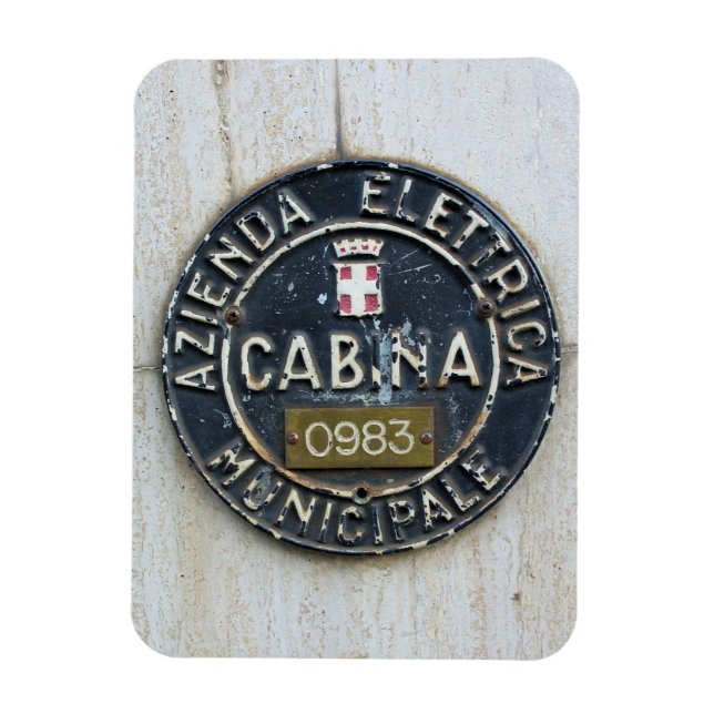 Azienda Electrica Municipale Cabina - Milano, Ital Magnet (Vertikal)