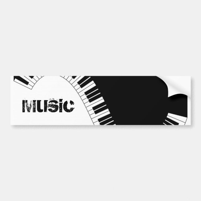 Aziza Keyboard Instruments Autoaufkleber (Vorne)