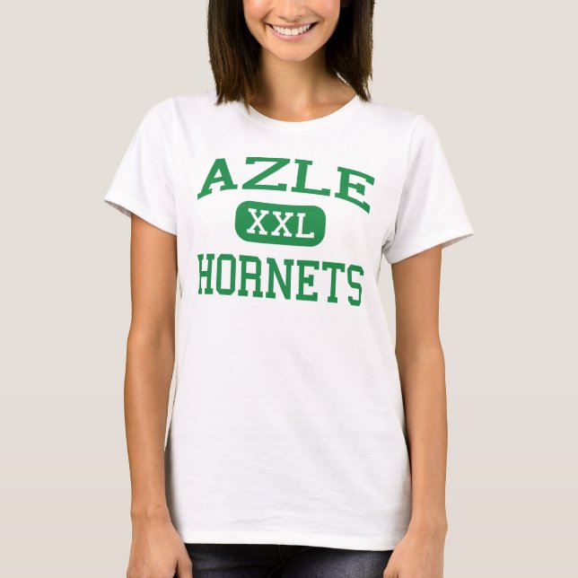 Azle - Hornissen - Azle Highschool - Azle Texas T-Shirt (Vorderseite)