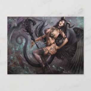 Azmodeus Dark Angels "Helchen", Carte postale