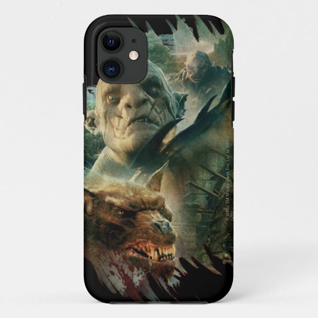 Azog, Narzug, and Bolg Graphic Case-Mate iPhone Hülle (Rückseite)