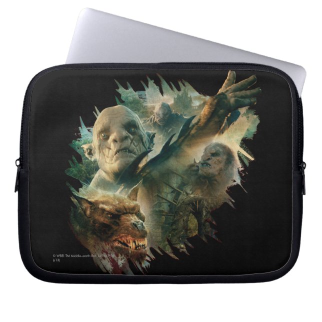 Azog, Narzug und Bolg Graphic Laptopschutzhülle (Vorderseite)
