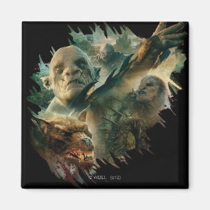 Azog, Narzug und Bolg Graphic Magnet
