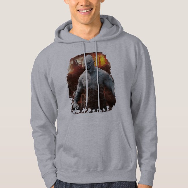 Azog & Orcs Silhouette Graphic Hoodie (Vorderseite)