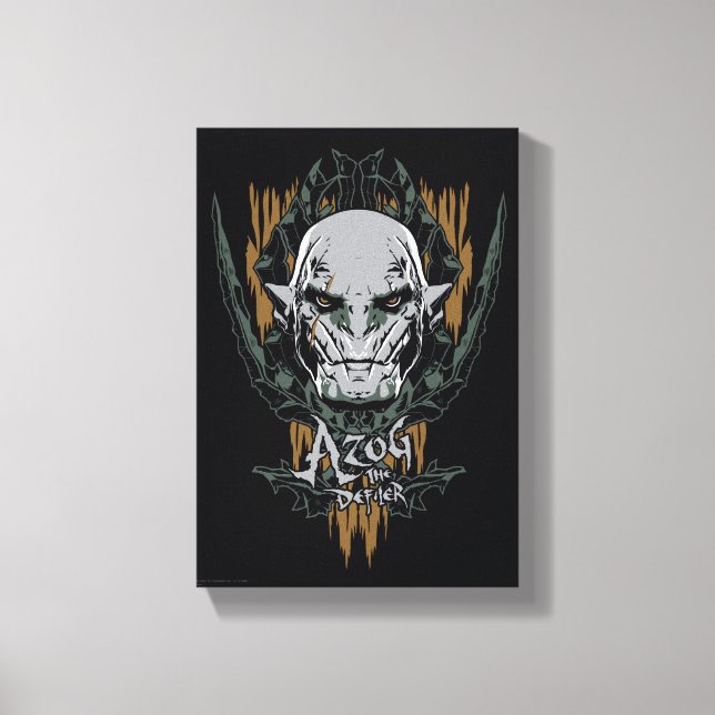 Azog The Despinning Leinwanddruck (Vorderseite)