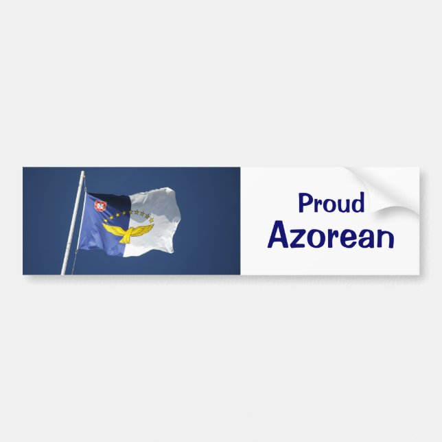 Azorean Autoaufkleber (Vorne)