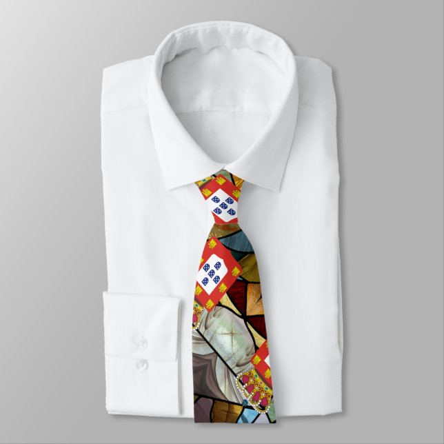 Azorean Design Neck Tie Krawatte (Gebunden)
