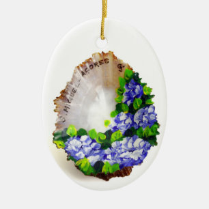 Azoren-Andenken Keramik Ornament