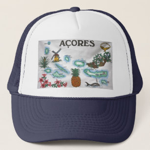 Azoren-Andenken Truckerkappe