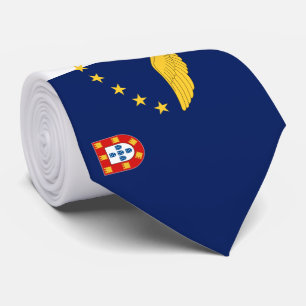 Azoren-Flagge Krawatte