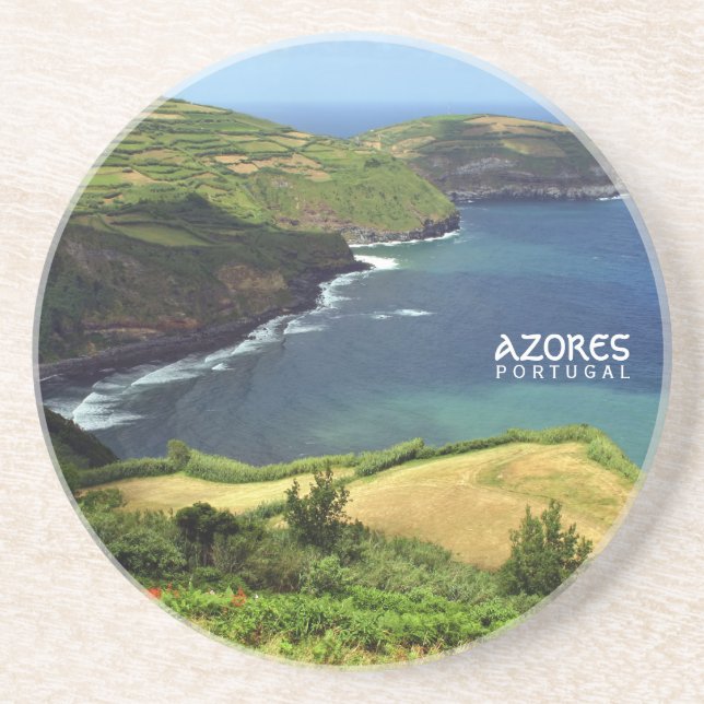 Azoren Foto, Portugal Getränkeuntersetzer (Vorne)