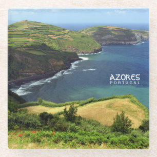 Azoren Foto, Portugal Glasuntersetzer