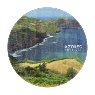 Azoren Foto, Portugal Schneidebrett