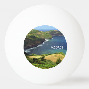 Azoren Foto, Portugal Tischtennisball