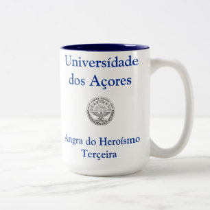 Azoren-Insel-Tasse Zweifarbige Tasse