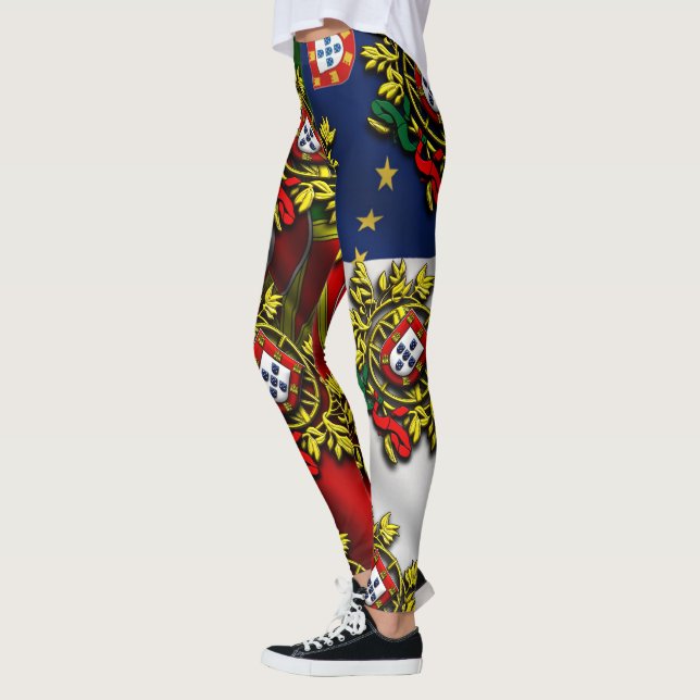 Azoren-Muster Leggings (Links)