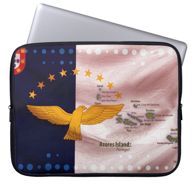Azoren, Portugal Laptopschutzhülle (Vorderseite)
