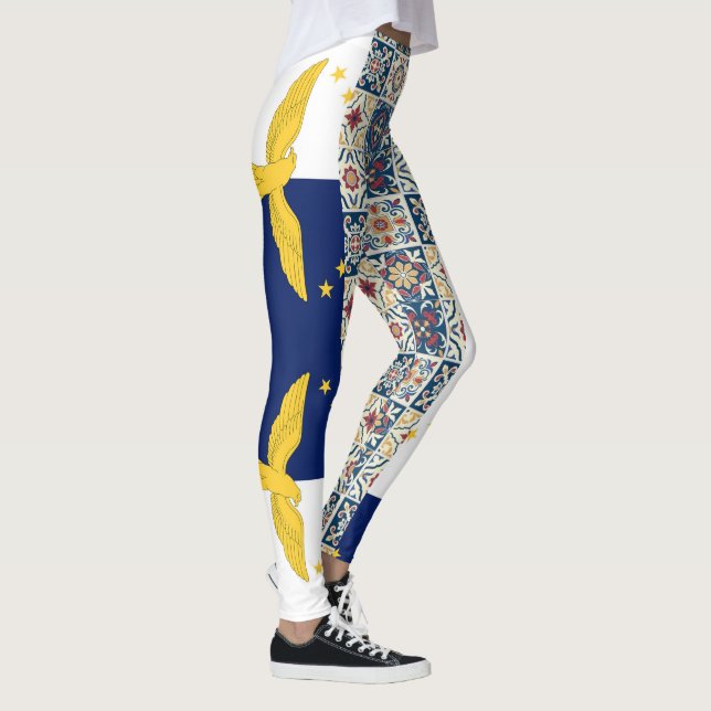 Azoren, Portugal Leggings (Rechts)